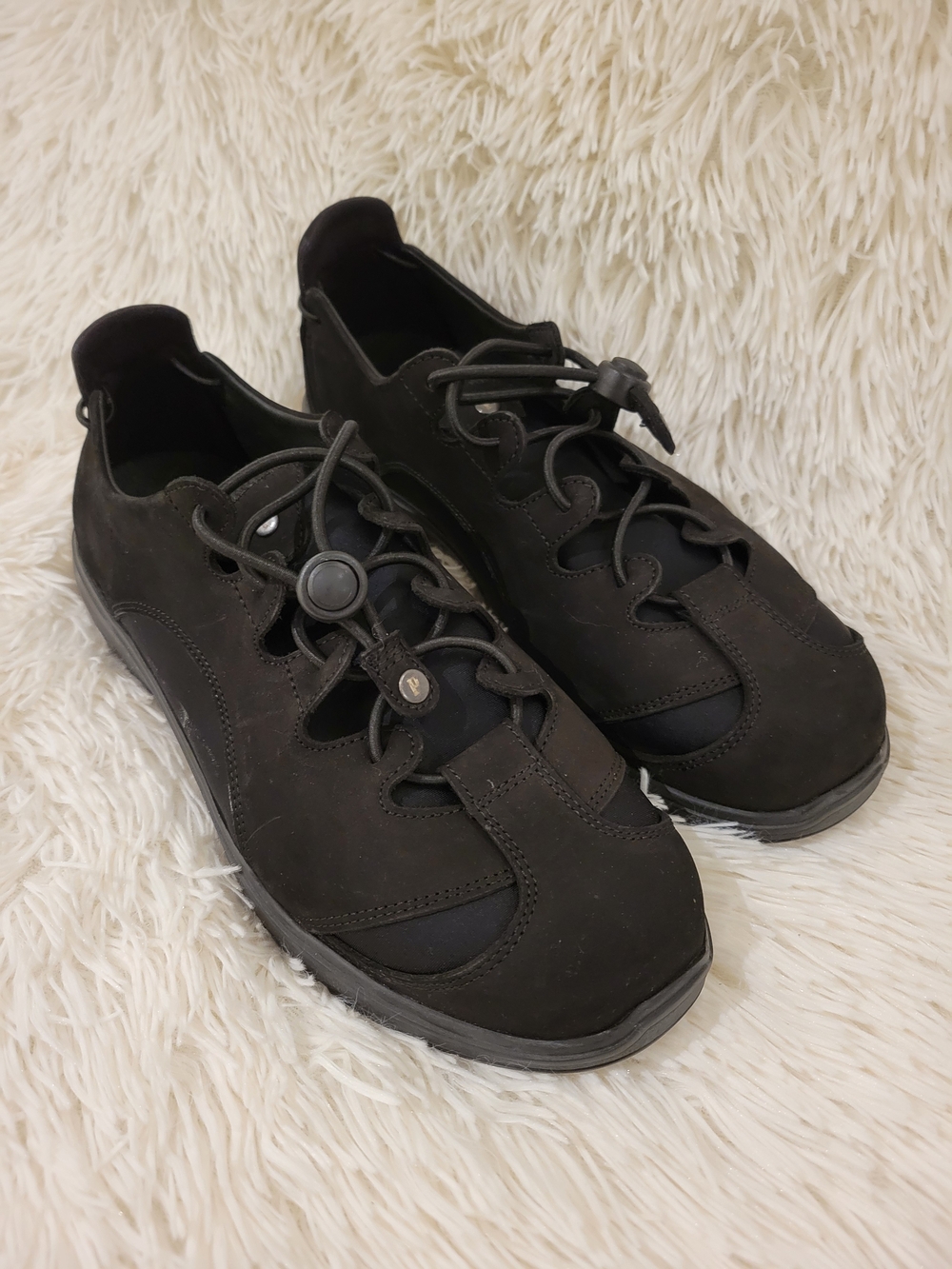 Men's Lace-Adjust Comfort Sneakers - Black